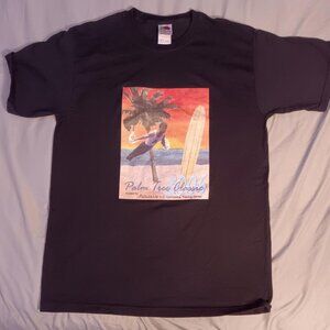 Y2K Palmtree Classic 2006 Fruit of the loom T-Shirt